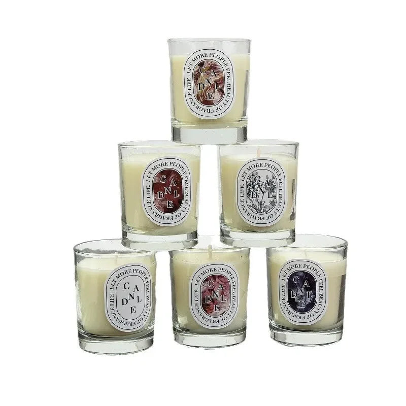 12 Piece Natural Aromatherapy Candle Set