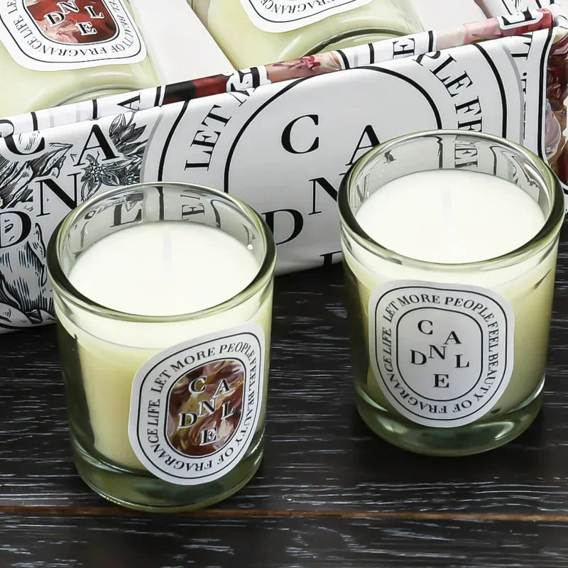 12 Piece Natural Aromatherapy Candle Set