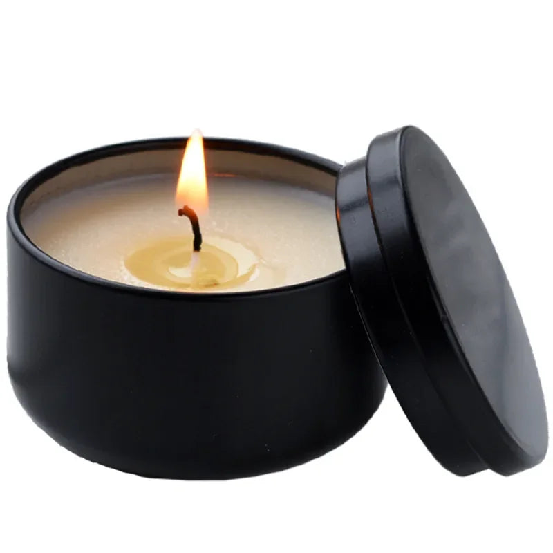 Elegant Black Mosquito Repellent Candle