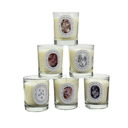 12 Piece Natural Aromatherapy Candle Set