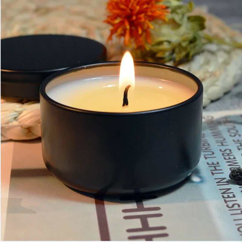 Elegant Black Mosquito Repellent Candle