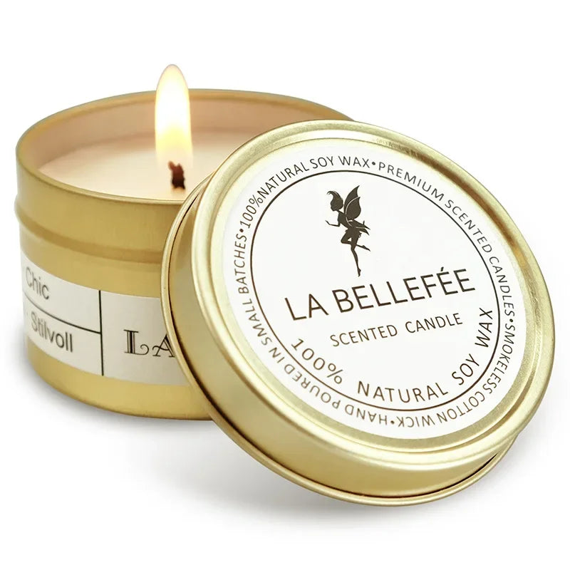 La Bellefee Soy Wax Scented Candle