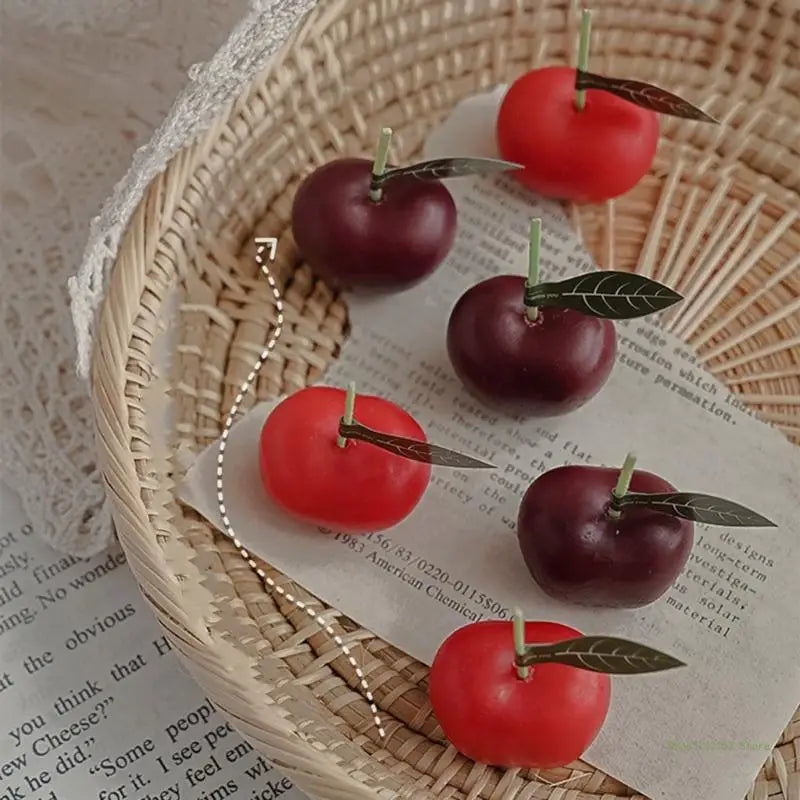 Cherry Scented Decorative Candles