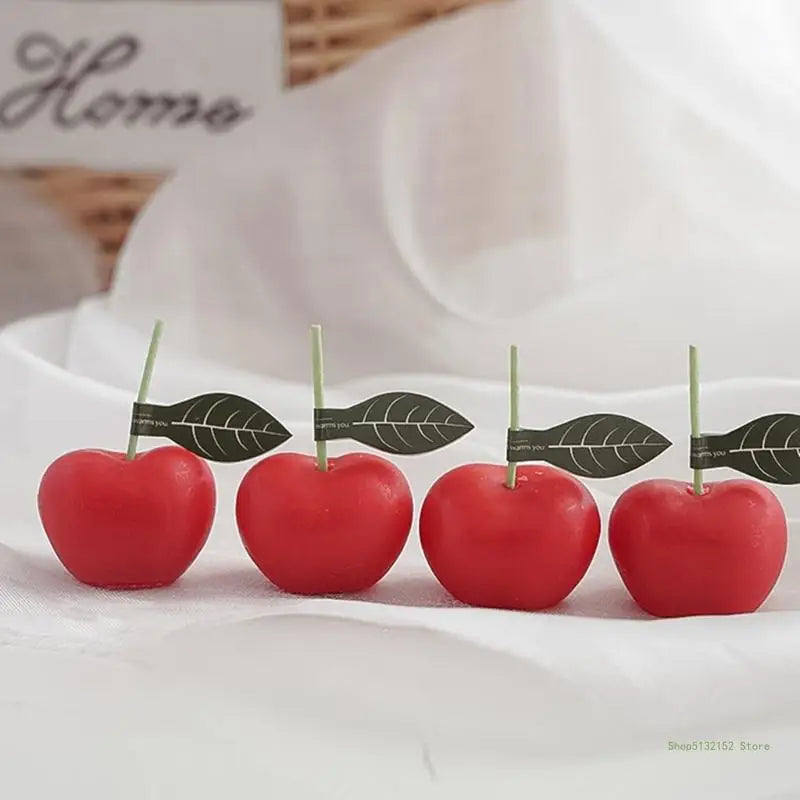 Cherry Scented Decorative Candles