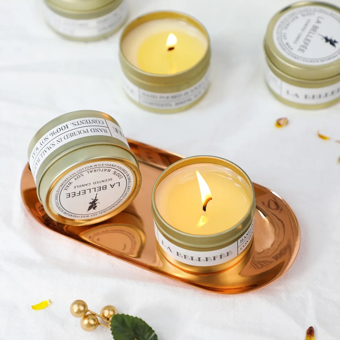 La Bellefee Soy Wax Scented Candle