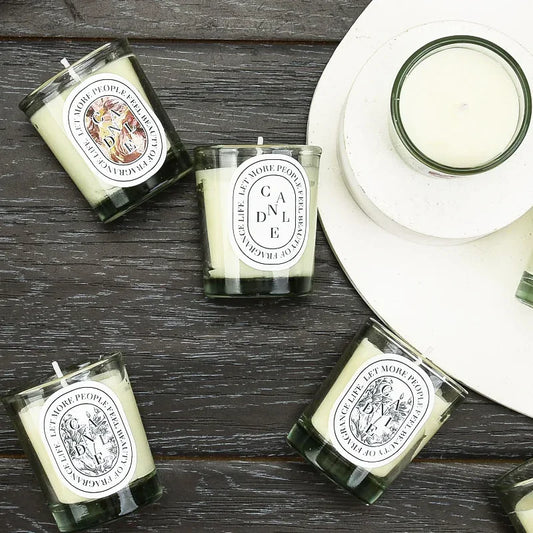 12 Piece Natural Aromatherapy Candle Set
